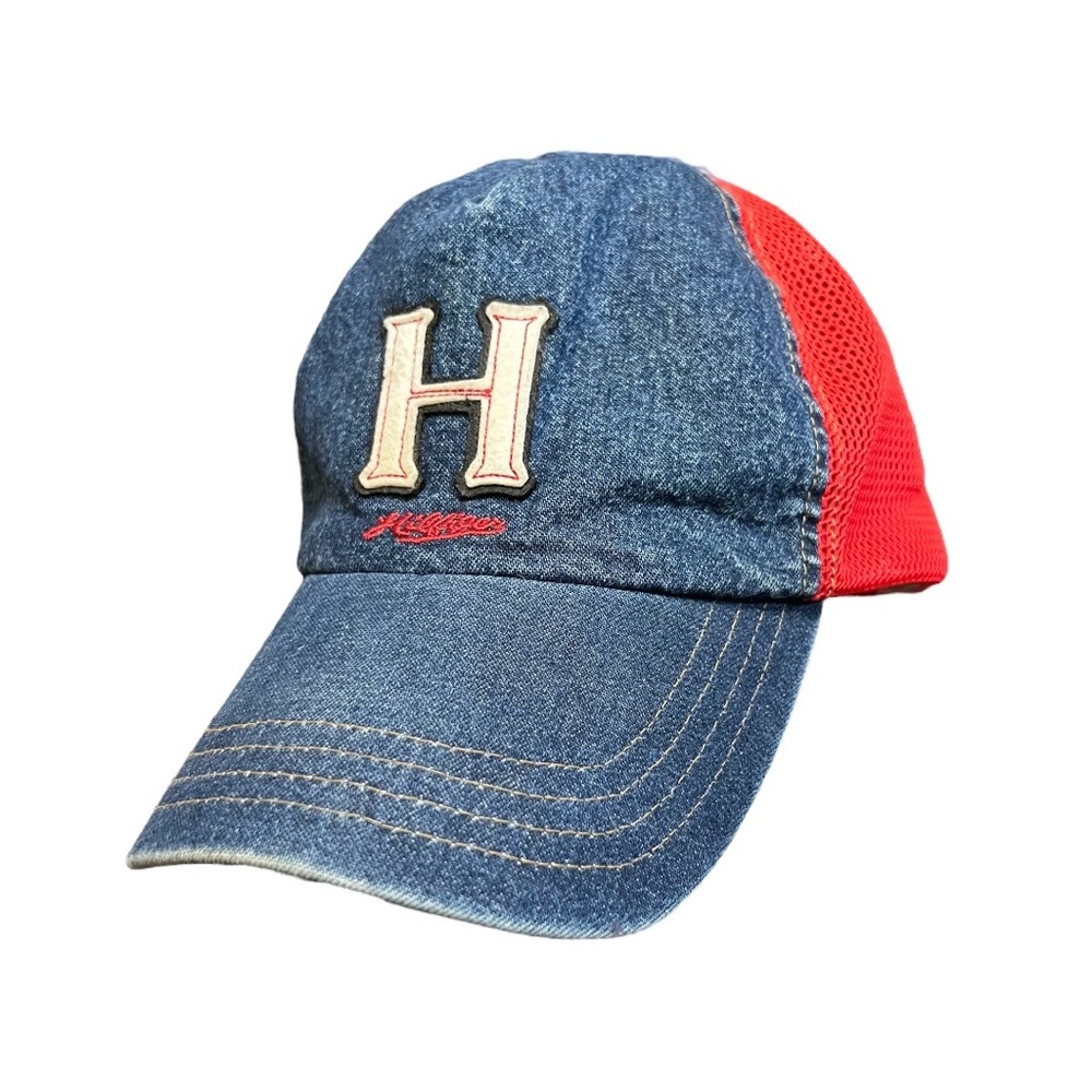 VTG TOMMY HILFIGER Denim and Mesh Snacpback Ball Cap